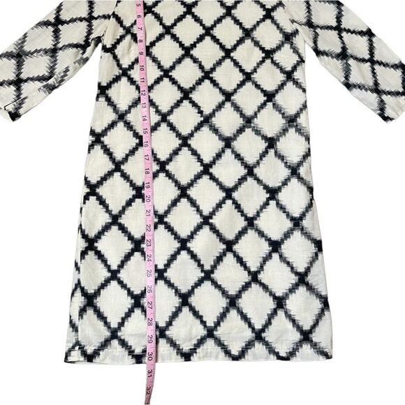 The Odells Alexa Shift Dress in Ikat Diamond Size XS - Picture 7 of 9